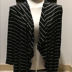 Striped cardigan